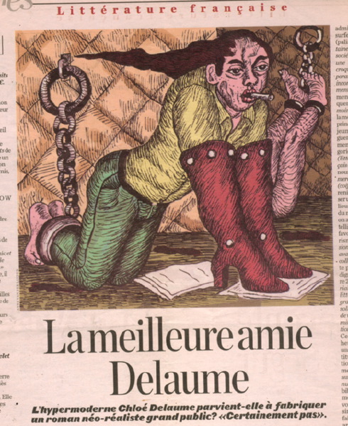 Libération Chloé Delaume - 2004