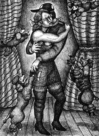 Bovary's show - 2007 - 29,7 x 42 cm - ink/paper - collection privée/private collection